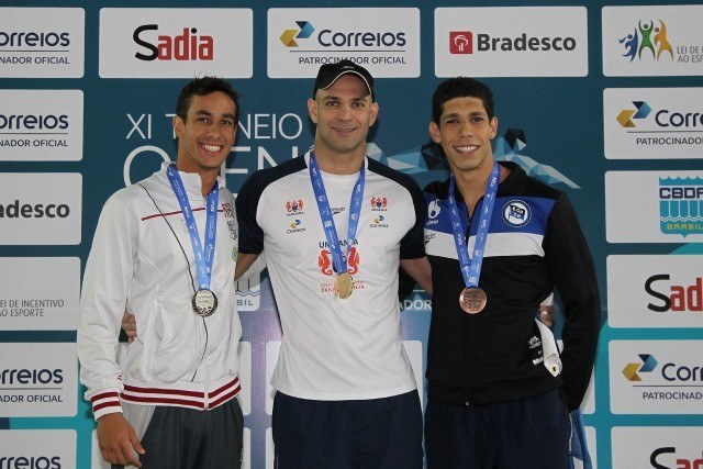 Nicholas Santos. Torneio Open de Natacao na Unisul. 16 de dezembro de 2015, Palhoca, SC, Brasil. Foto: Satiro Sodré/ SSPress/CBDA