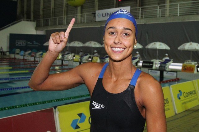 Loirane Ferreira. Torneio Open de Natacao na Unisul. 16 de dezembro de 2015, Palhoca, SC, Brasil. Foto: Satiro Sodré/ SSPress/CBDA