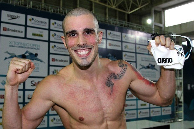 Bruno Fratus. Torneio Open de Natacao na Unisul. 16 de dezembro de 2015, Palhoca, SC, Brasil. Foto: Satiro Sodré/ SSPress/CBDA