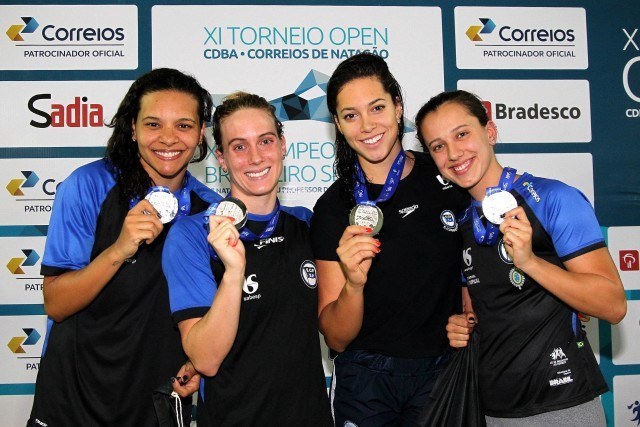 Torneio Open de Natacao na Unisul. 16 de dezembro de 2015, Palhoca, SC, Brasil. Foto: Satiro Sodré/ SSPress/CBDA