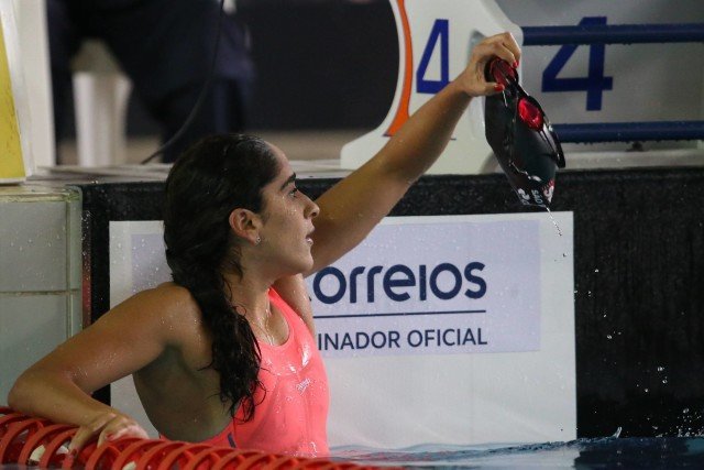 Daynara de Paula. Torneio Open de Natacao na Unisul. 16 de dezembro de 2015, Palhoca, SC, Brasil. Foto: Satiro Sodré/ SSPress/CBDA