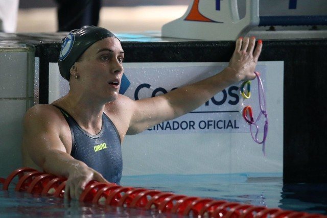 Manuella Lyrio. Torneio Open de Natacao na Unisul. 17 de dezembro de 2015, Palhoca, SC, Brasil. Foto: Satiro Sodré/ SSPress/CBDA