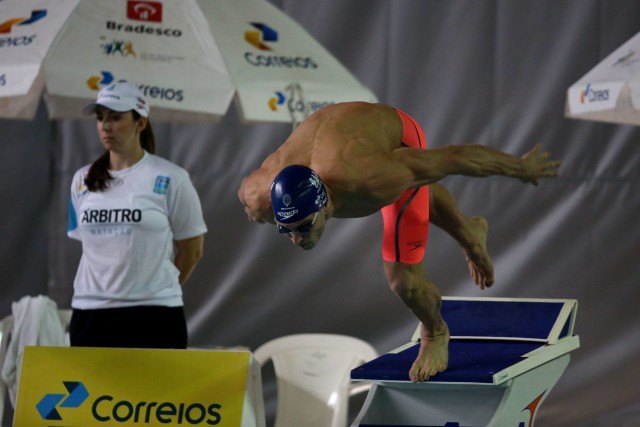 Nicholas Santos. Torneio Open de Natacao na Unisul. 16 de dezembro de 2015, Palhoca, SC, Brasil. Foto: Satiro Sodré/ SSPress/CBDA