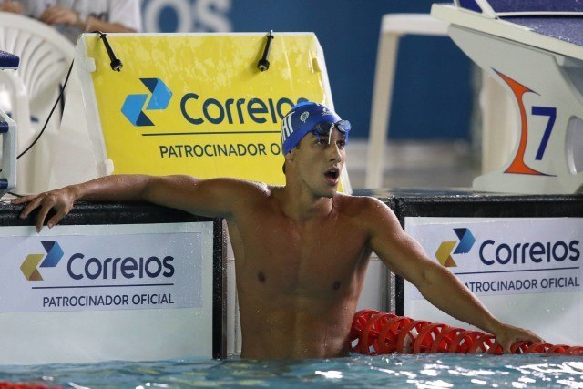 Henrique Martins. Torneio Open de Natacao na Unisul. 16 de dezembro de 2015, Palhoca, SC, Brasil. Foto: Satiro Sodré/ SSPress/CBDA