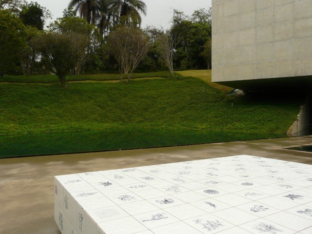 Panacea Phantastica (2003/08) van Adriana Varejao at Instituto Cultural Inhotim in Brumadinho/Brazil, photo courtesy of Eduardo Loureiro
