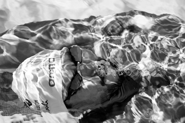 Olympic Champion Ous Mellouli in Los Angeles (photo: Mike Lewis)
