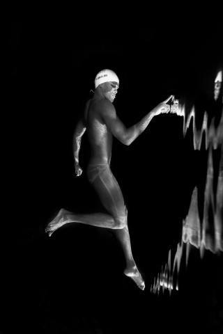 Suriname's top sprinter Renzo Tjon A Joe (photo: Mike Lewis)