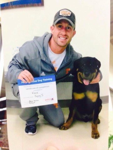 Tyler Fenwick Knox puppy