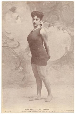 Annette_Kellerman 1907 via Wikipedia