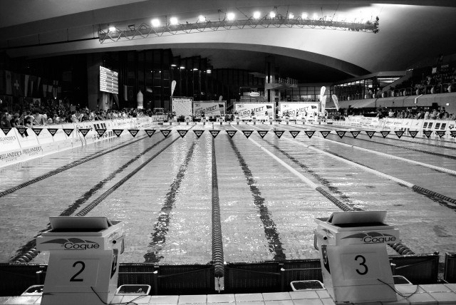 Pool view D'Coque Aquatic Center Luxembourg