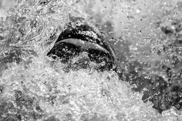 Michael Andrew in the prelims of the 200 IM at the pro swim series stop in Austin Texas (photo: Mike Lewis)