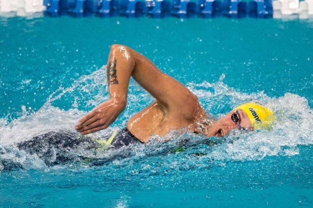 Sarah Sjöström prelims of the 200 free at the Arena Pro Swim Series in Austin