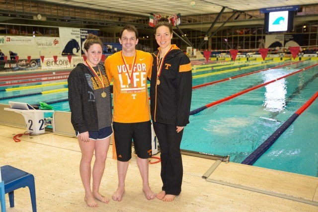 University of Tennessee post grads and event-winners Molly Hannis, Brad Craig, and Kate Ziegler. via Domeyko Photography