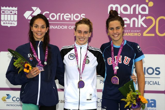 Trofeu Maria Lenk de Natacao, realizado no Centro Aquatico Olimpico. 16 de abril de 2016, Rio de Janeiro, RJ, Brasil. Foto: Ricardo Sodré/ SSPress