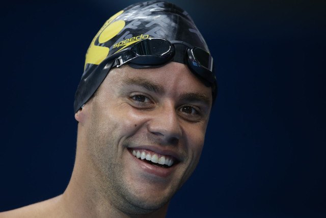 Thiago Pereira. Trofeu Maria Lenk de Natacao, realizado no Centro Aquatico Olimpico. 14 de abril de 2016, Rio de Janeiro, RJ, Brasil. Foto: Satiro Sodré/ SSPress