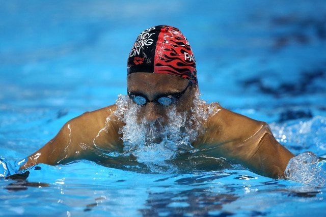 Felipe Lima, Trofeu Maria Lenk de Natacao, realizado no Centro Aquatico Olimpico. 14 de abril de 2016, Rio de Janeiro, RJ, Brasil. Foto: Satiro Sodré/ SSPress
