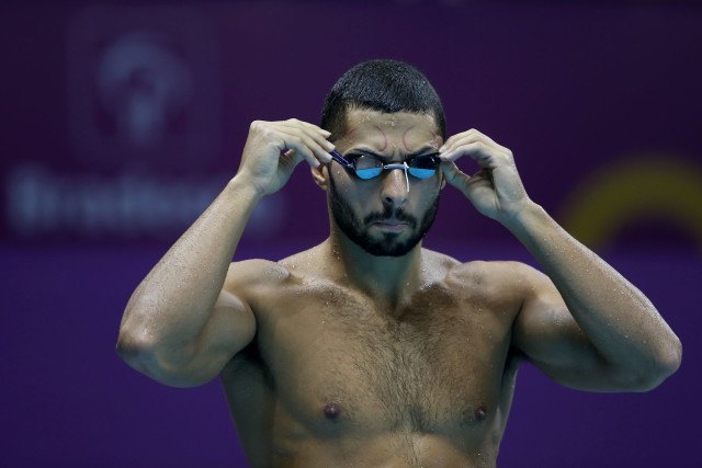 Italo Duarte, Trofeu Maria Lenk de Natacao, realizado no Centro Aquatico Olimpico. 14 de abril de 2016, Rio de Janeiro, RJ, Brasil. Foto: Satiro Sodré/ SSPress