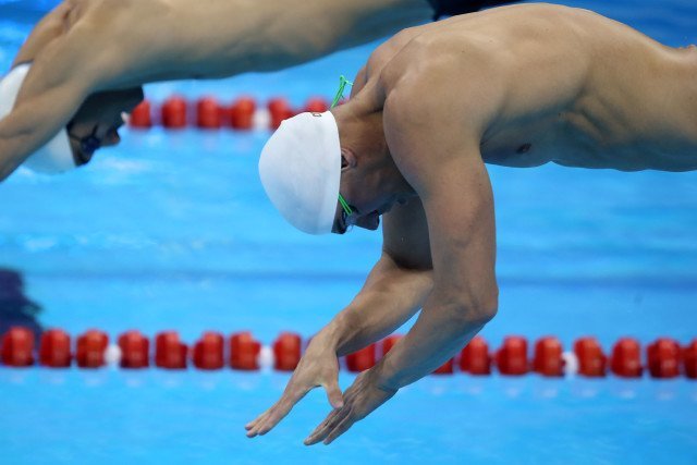 Joao de Lucca. Trofeu Maria Lenk de Natacao, realizado no Centro Aquatico Olimpico. 16 de abril de 2016, Rio de Janeiro, RJ, Brasil. Foto: Satiro Sodré/ SSPress