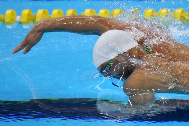 Trofeu Maria Lenk de Natacao, realizado no Centro Aquatico Olimpico. 16 de abril de 2016, Rio de Janeiro, RJ, Brasil. Foto: Satiro Sodré/ SSPress