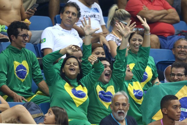 Trofeu Maria Lenk de Natacao, realizado no Centro Aquatico Olimpico. 15 de abril de 2016, Rio de Janeiro, RJ, Brasil. Foto: Satiro Sodré/ SSPress