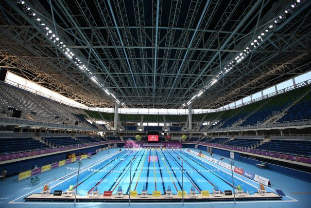 Trofeu Maria Lenk de Natacao, realizado no Centro Aquatico Olimpico. 20 de abril de 2016, Rio de Janeiro, RJ, Brasil. Foto: Satiro Sodré/ SSPress