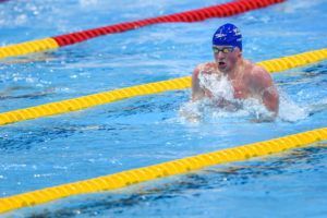 Adam Peaty in the 100 breaststroke.