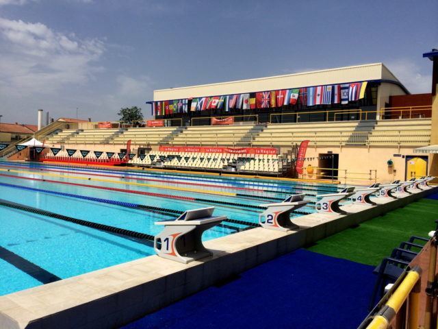 Pool Canet en Roussillon, France, Mare Nostrum Tour (photo: Georges Kiehl)