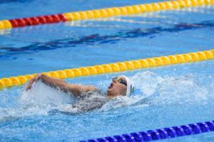 Hosszu held off Daryna Zevina over the final 50 to win gold in the 200 back.