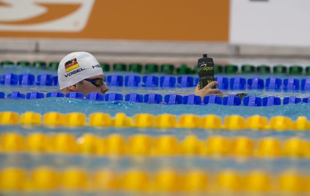 Florian Vogel, warms up at German National Championships 2016, photo by Mirko Seifert