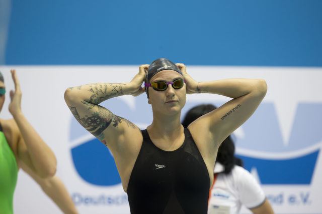 Florida Gator Theresa Michalak at 2016 German National Championships, photo by Mirko Seifert