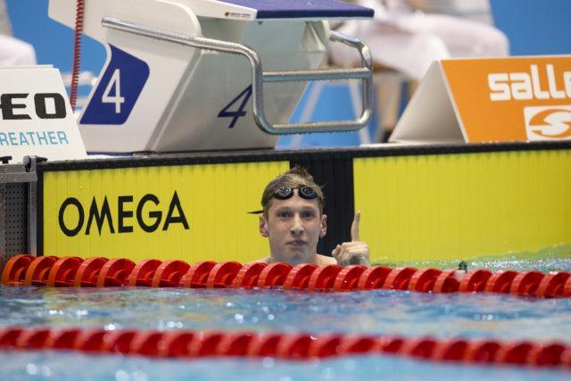 Florian Wellbrock at German National Championships 2015, by Mirko Seifert