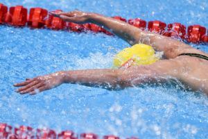 World record holder Sarah Sjostrom had no problem winning the 50 fly at the European Championships.