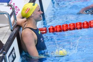 Sjostrom was victorious in the 50 fly as the only woman to break 25 seconds.