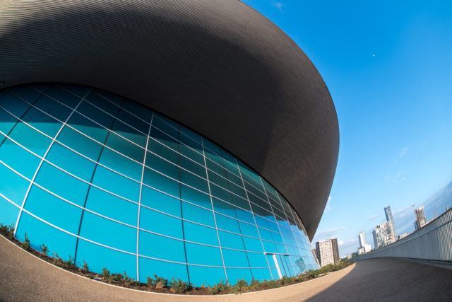 2016 European Championships, inside the London Aquatic Centre, photo by Peter Sukenik