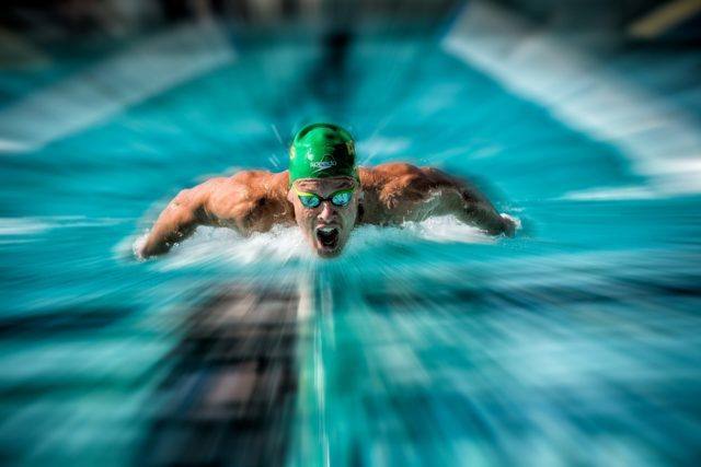 Mitch Larkin got more than just backstroke in the quiver - Larkin swam the prelims of the 200IM (photo: Mike Lewis)
