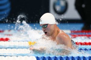 Kevin Cordes, who false-started at the 2013 Worlds, will be a key leg for the Americans.