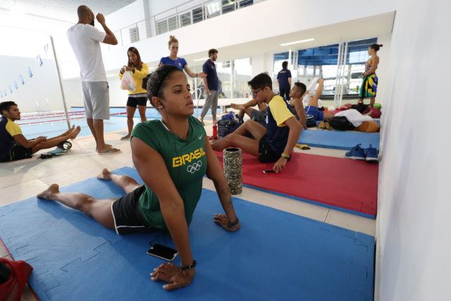 Treino da selecao brasileira de natacao no Centro Paraolimpico Brasileiro. 25 de Julho de 2016, Sao Paulo, SP, Brasil. Foto: Satiro Sodré/SSPress/CBDA