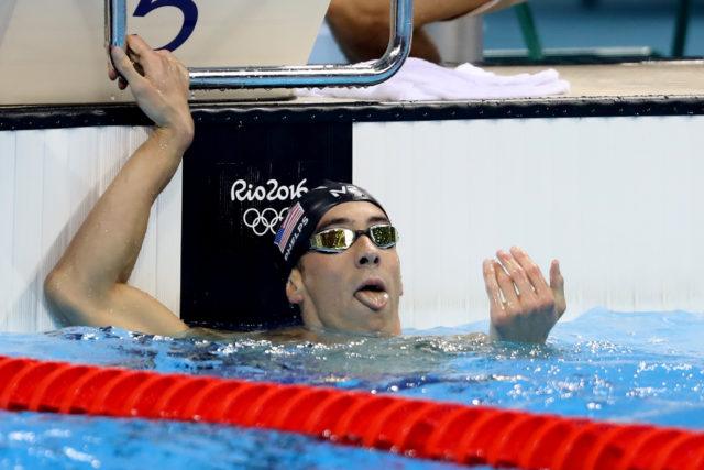 Michael Phelps. Finais e semi da natacao no OAS. Jogos Olimpicos Rio 2016. 09 de Agosto de 2016, Rio de Janeiro, RJ, Brasil. Foto: Satiro Sodré/SSPress