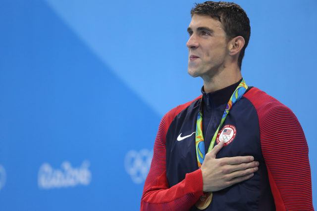 Michael Phelps. Finais da natacao no OAS. Jogos Olimpicos Rio 2016. 09 de Agosto de 2016, Rio de Janeiro, RJ, Brasil. Foto: Vitor Silva/SSPress