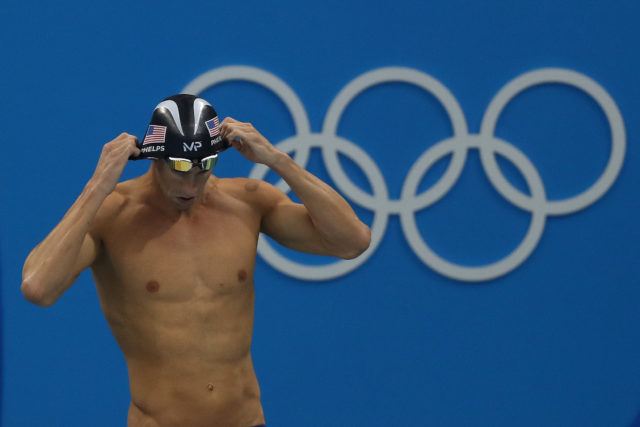 Michael Phelps. Finais da natacao no OAS. Jogos Olimpicos Rio 2016. 09 de Agosto de 2016, Rio de Janeiro, RJ, Brasil. Foto: Vitor Silva/SSPress