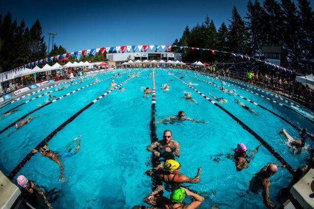 2016 US Masters Swimming National Championship (Photo: Mike Lewis - Courtesy of U.S. Masters Swimming)