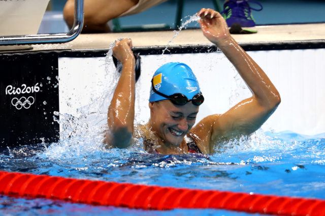 Mireia Belmonte Garcia - 2016 Rio Olympics/photo credit Simone Castrovillari