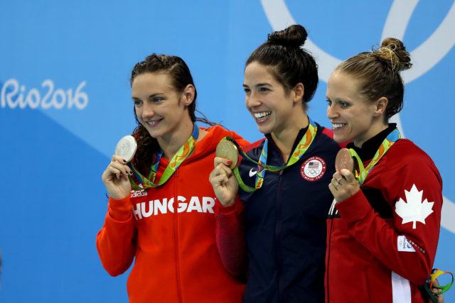 Maya Dirado - 200 back - Olympic Gold - 2016 Rio Olympics/photo credit Simone Castrovillari
