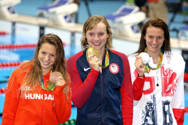 Katie Ledecky - Olympic Gold - 800 free - 2016 Rio Olympics/photo credit Simone Castrovillari