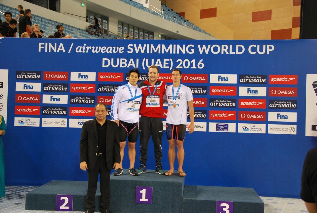 Marco Koch und Philip Heintz auf dem Podium, FINA World ... - 1073 x 720 jpeg 121kB