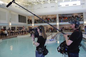 Swim Team Filming