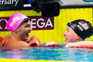 Lilly King and Yuliya Efimova FINA 2017 World Championships Budapest