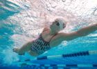 Katie Ledecky Swimming underwater by Mike Lewis