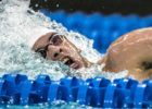 swimmer Akaram Mahmoud by Mike Lewis