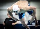 Swimming Blake Pieroni by Mike Lewis